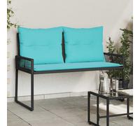 vidaXL Banco de exterior 2 -Seater 4 uds. 110 x 59 x 82 cm Rectangular