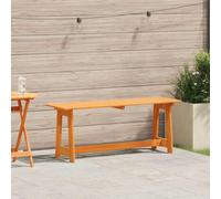 vidaXL Banco de Exterior Marrón 119 x 37 x 47 cm Madera de Pino Macizo