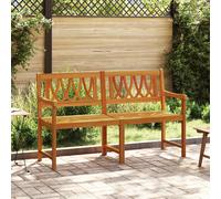 vidaXL Banco de exterior Natural 150 x 55,5 x 90 cm