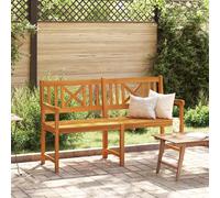 vidaXL Banco de exterior Natural 150 x 56 x 90 cm