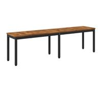 vidaXL Banco de jardín 161 x 35 x 45 cm Madera de Acacia Sólida
