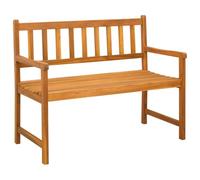 vidaXL Banco de jardín 2-Número de plazas 110 x 55 x 90 cm