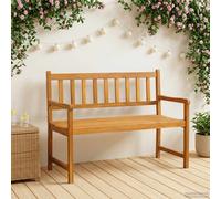 vidaXL Banco de jardín 2-Número de plazas 110 x 55 x 90 cm