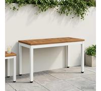 vidaXL Banco de jardín 80,5 x 35 x 45 cm Madera de Acacia Sólida