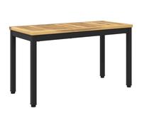 vidaXL Banco de jardín 80,5 x 35 x 45 cm Madera de Acacia Sólida