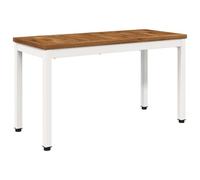 vidaXL Banco de jardín 80,5 x 35 x 45 cm Madera de Acacia Sólida