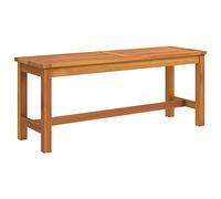 vidaXL Banco de jardín madera maciza de acacia 110x35x45 cm