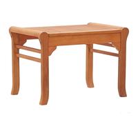vidaXL Banco de jardín madera maciza de eucalipto 64 cm