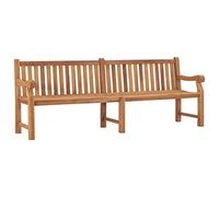 vidaXL Banco de Jardín Mobiliario Muebles Tumbona Terraza Patio Balcón Decoración Recibidor Asiento Silla 228 cm