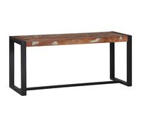 vidaXL Banco Madera de mango maciza