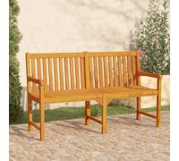 vidaXL Bancos de jardín 1-Número de plazas 150 x 55,5 x 90 cm