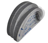 vidaXL Banda de lija 30 pzas 10 x 60/80/120 grano 10mm x 330 mm