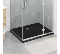 vidaXL Bandeja Base de Ducha con Puntos 100 x 80 x 4 cm ABS Negro