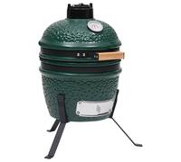 vidaXL Barbacoa 2 en 1 Ahumadora Kamado de Cerámica 56 cm BBQ Parrilla Color Negro, Rojo, Verde y mas