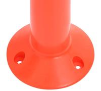 vidaXL: Barreras de seguridad, 10 unidades, 75 cm, de polietileno