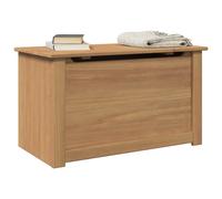 vidaXL Baúl almacenaje con tapa PANAMA madera maciza pino 79x42x46 cm