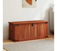 vidaXL Baúl de almacenamiento de madera maciza de acacia 90x45x40 cm