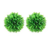 vidaXL Bolas de boj artificial 2 unidades 30 cm