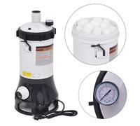 vidaXL Bomba de filtro de piscina 185 W 4,4 m³/h