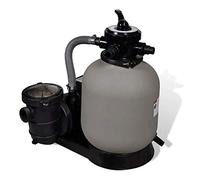 vidaXL Filtro de arena con bomba de la piscina 35 cm