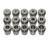 vidaXL Boquilla de sujeción ER25 15 pzas Set herramientas de torneado