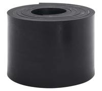 vidaXL Borde de goma para quitanieves negro 250x15x1 cm