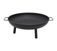 vidaXL Brasero de Acero 67,5x58x22,5 cm Chimenea Fogata Calentador Patio Horno Color Marrón, Negro, y mas