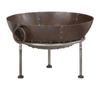 vidaXL Brasero de hierro 55x55x38 cm