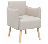 vidaXL Butaca Decorativa Avena Terciopelo granulado