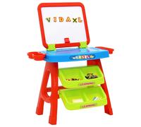 vidaXL Caballete y mesa de aprendizaje para niños 3-1 set de juego