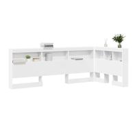 vidaXL Cabecero de almacenamiento 90 cm Madera contrachapada – Moderno minimalista y funcional