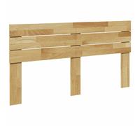 vidaXL Cabecero 160 cm Madera Maciza Roble