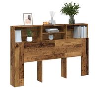 vidaXL Cabecero armario madera ingeniería envejecida 160x19x103,5 cm