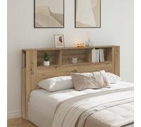 vidaXL Cabecero armario madera roble artisian 180x18,5x102,5 cm