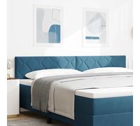 vidaXL Cabecero Azul Oscuro 200 cm Terciopelo