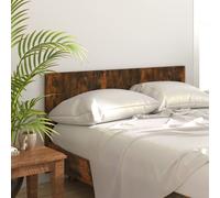 vidaXL Cabecero cama madera contrachapada roble ahumado 160x1,5x80 cm
