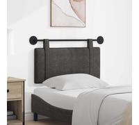 vidaXL Cabecero colgante Negro PU antiguo