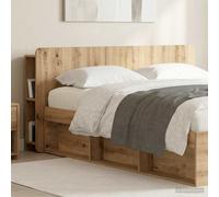 vidaXL Cabecero de armario, estilo "Artisan Oak", 140 cm, material de madera