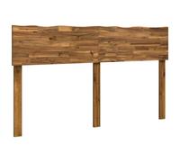 vidaXL Cabecero con Borde Natural Rostock Natural 140 cm