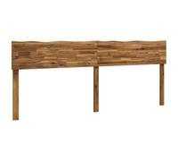 vidaXL Cabecero con Borde Natural Rostock Natural 200 cm