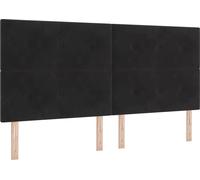 vidaXL Cabecero de 200 cm, tapizado en terciopelo