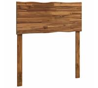 vidaXL Cabecero de Borde Natural Rostock Natural 100 cm