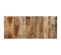 vidaXL Cabecero de cama 120 cm madera maciza de mango rugoso