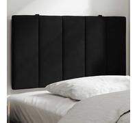 vidaXL Cabecero de cama acolchado Hanko terciopelo negro 90 cm