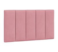 vidaXL Cabecero de cama acolchado Hanko terciopelo rosa 80 cm