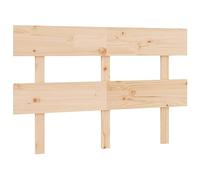 vidaXL Cabecero de Cama Cabezal Dormitorio Estructura Habitación Mobiliario Muebles Decoración Adorno Madera Maciza de Pino 144x3x81 cm