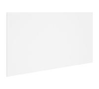 vidaXL Cabecero de Cama Cabezal Dormitorio Estructura Habitación Mobiliario Muebles Decoración Adorno Madera Contrachapada Blanco 160x1,5x80 cm