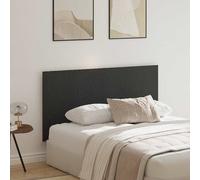 vidaXL Cabecero de Cama con cabecera Roble Negro 160 x 1.5 x 80.5 cm