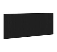 vidaXL Cabecero de Cama con cabecera Roble Negro 160 x 1.5 x 80.5 cm, Cabecera de Cama Moderna, montada en Pared, un Toque Minimalista para Casas y Decoraciones Actuales
