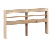 vidaXL Cabecero de cama con estantes madera maciza de pino 150 cm